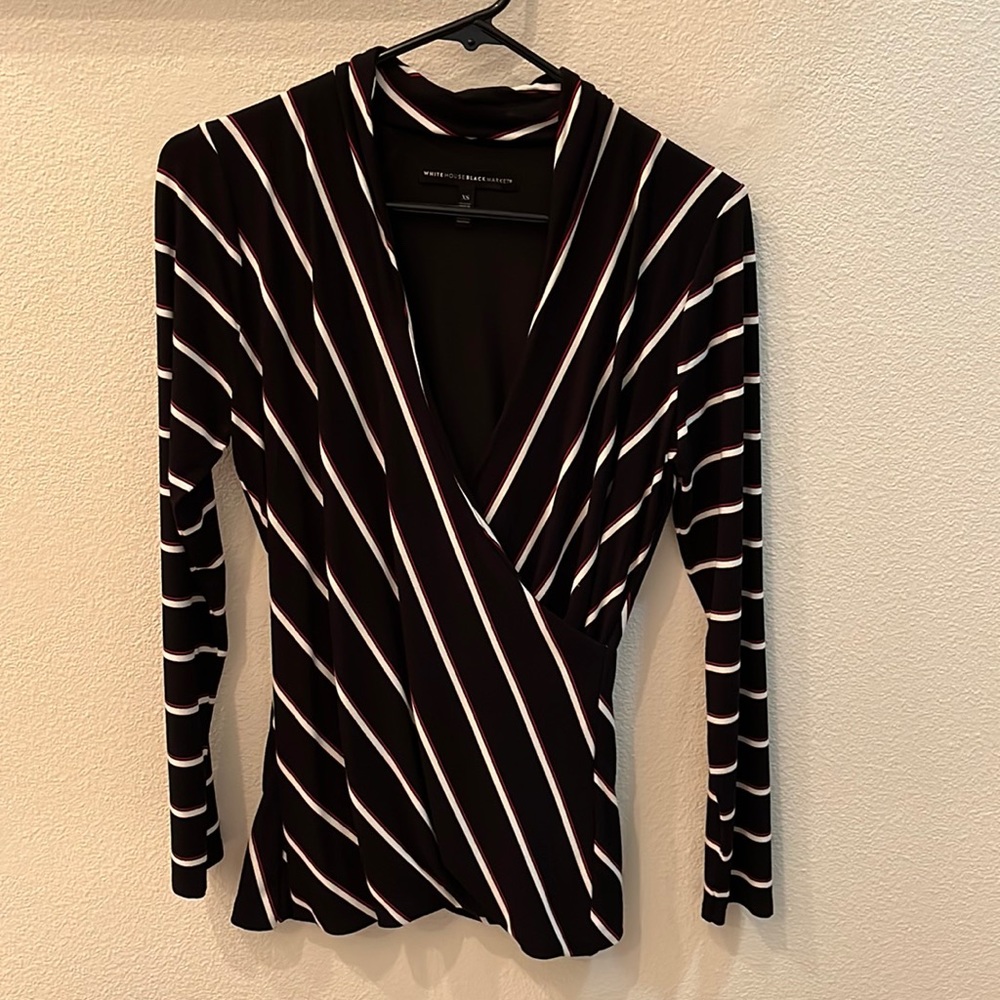 WHBM wrap top